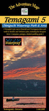 Load image into Gallery viewer, Cover image of Temagami 5-Chiniguchi map