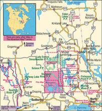 Load image into Gallery viewer, Temagami 5 Location Map