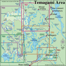 Load image into Gallery viewer, Temagami Locator Overview Map