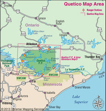 Load image into Gallery viewer, Quetico Provincial Park & Area (AM0702)