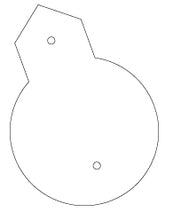 Load image into Gallery viewer, Trail Direction Sign-White-A1805