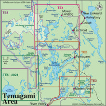 Load image into Gallery viewer, Temagami 4 - Northwest &amp; Sturgeon River Area (AM080X)
